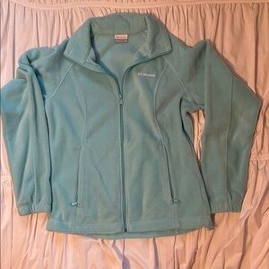 Columbia Light Blue Fleece Jacket